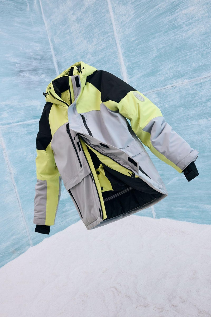 DeFacto Green Man Regular Fit Hooded Zippered Waterproof Ski Jacket Casual - Image 4